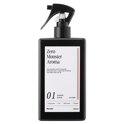 프레이포잇 제로몬스터 아로마 스프레이 라벤더, 1개, 300ml