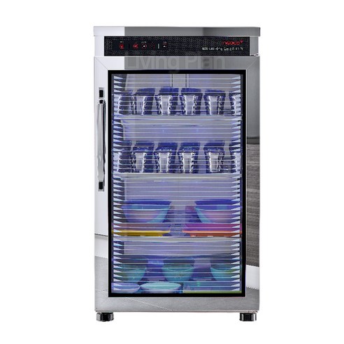 리빙플랜 네오코 컵소독기 컵살균기 ECO-LS18 LED 자외선살균 열풍건조, 상세페이지 참조