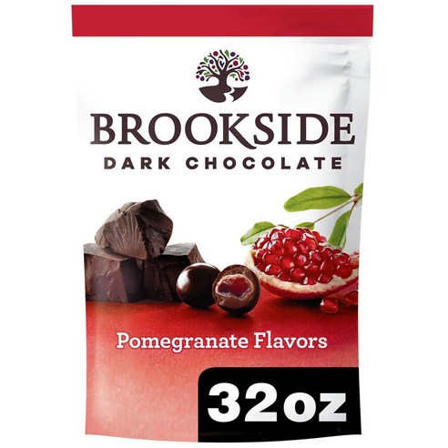 미국직구 BROOKSIDE 브룩사이드 다크 초콜릿 석류맛 907g Dark Chocolate Pomegranate, 1개