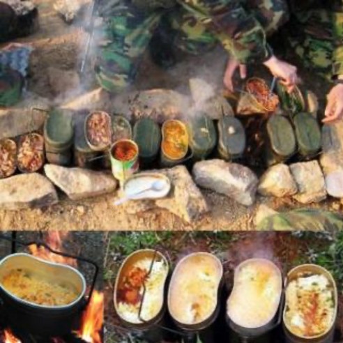 군대반합 추억소환 낚시 캠핑용 코펠 스웨덴반합