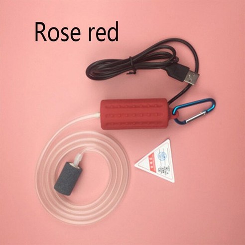충전식기포기 낚시 산소 슈퍼 조용한 효율적인 에너지 절약 Aerator USB 수족관 산소 펌프 물고기 탱크 공, 01 black