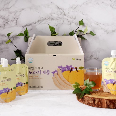 전남생협 아이들도 먹기편한 배도라지즙 스파우트 30팩, 3L, 1개