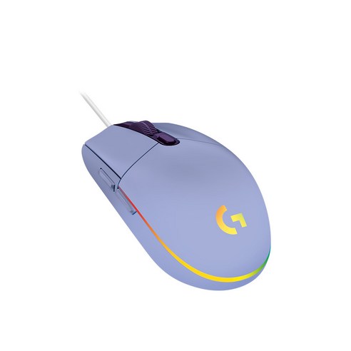 [쿠팡수입] 로지텍 G102 2세대 LIGHTSYNC 유선마우스, 블랙