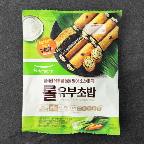 풀무원 롤유부초밥, 280g, 2개