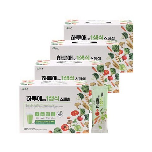 자연채움 하루애 1생식 스페셜, 840g, 4개