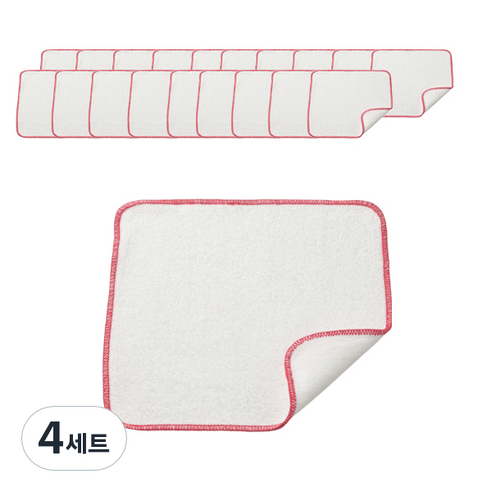 이케아 HILDEGUN 주방 행주 20p 세트, 4세트