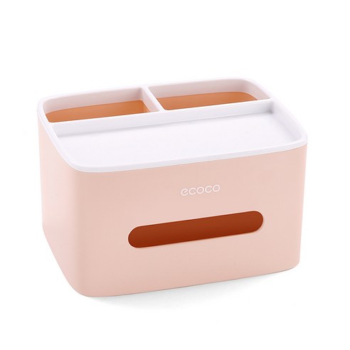 알럽홈 거실 리모컨 보관 스토리지 핑크, 1개