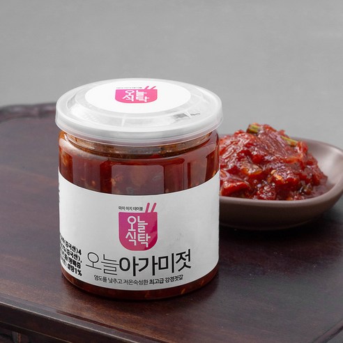 오늘식탁 강경 아가미젓, 250g, 6개
