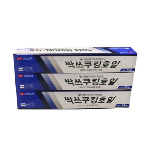 삼아삭스호일 싹쓰쿠킹호일 30cm x 30m, 5개