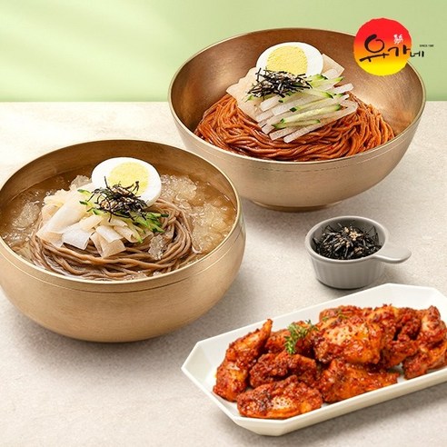 유가네 유가네닭갈비 600g x 2팩 + 막국수 4인분