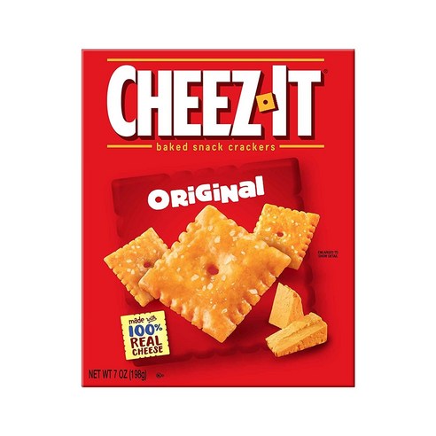 미국직구 Cheez-It 치즈잇 오리지날 크래커 680g 2입 2박스, 2개