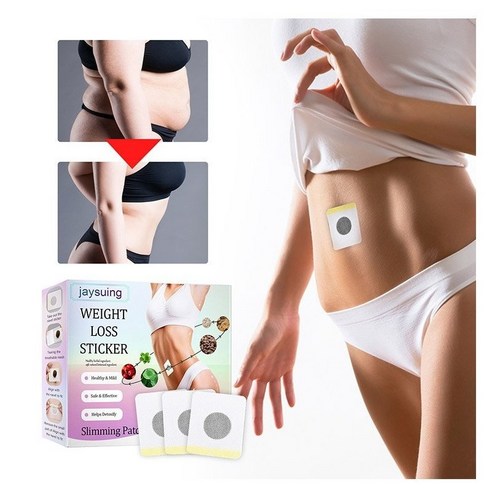 (미국수입) 셀룰라이트 복부 배꼽 패치 배꼽 뱃살 복부 바디 다이어트 패치 30pcs*6개, 6개, 30개입