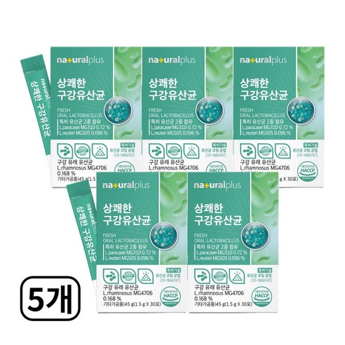상쾌한 구강유산균 특허 구강유래 유산균 분말 스틱, 1개, 30포