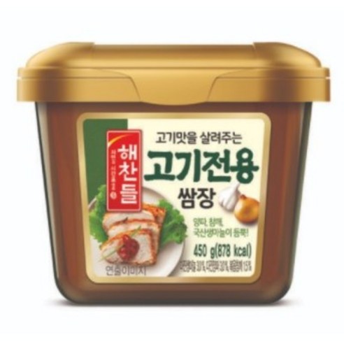 해찬들 고기전용 쌈장, 450g, 6개