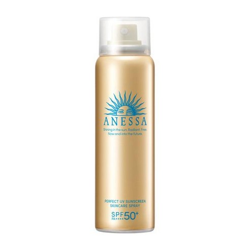 시세이도 ANESSA 아넷사 퍼펙트 UV 스킨 케어 스프레이 60g [자외선 차단제 SPF50+/PA++++], 단일, 1개
