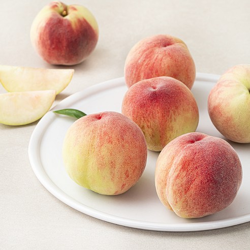 강서시장 새벽경매 꼬마복숭아, 1.2kg(6입), 2개