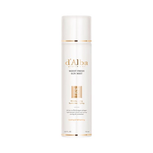 달바 선 미스트 모이스트 프레쉬 150ml 자외선 차단제, 1개