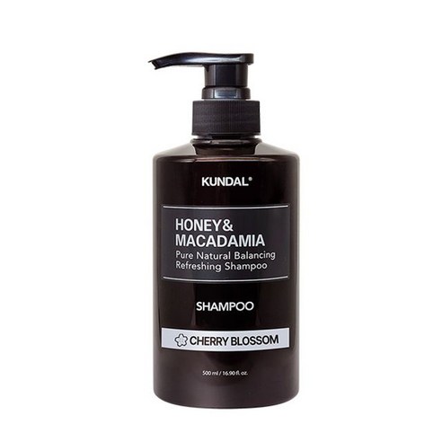 쿤달 쿤달_허니 앤 마카다미아 네이처 샴푸 체리블로썸 500ml