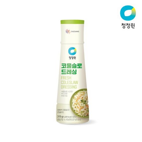 청정원 [청정원] 코울슬로드레싱 315g, 1개