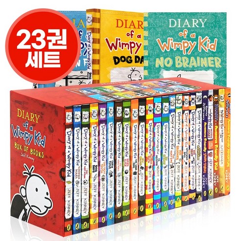 [이엔제이] Diary of a Wimpy Kid 윔피키드 다이어리 세트 영어 원서 선택구매 정식음원, 23권