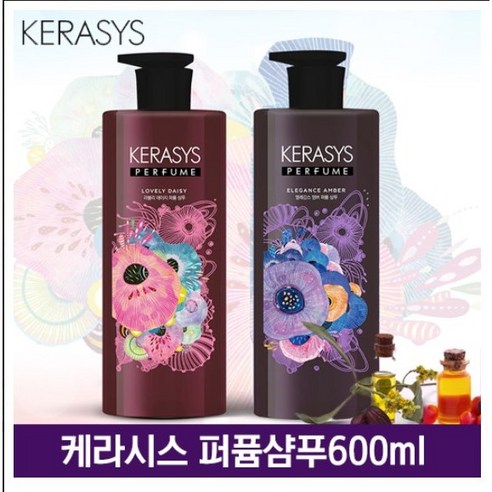케라시스 퍼퓸 러블리 데이지 샴푸, 600ml, 8개