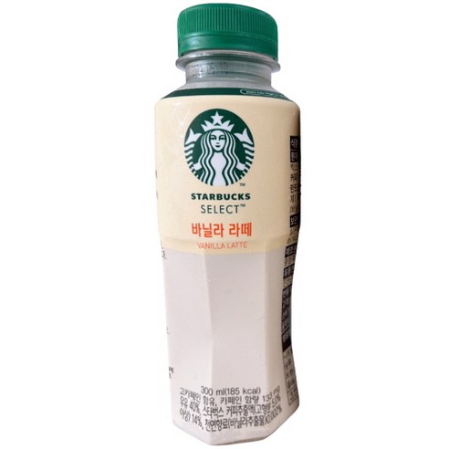 스타벅스 셀렉트 바닐라 라떼 300ml 스벅 커피, 5개
