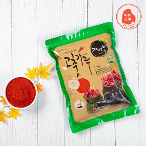 해피유통 월송농산 수입고춧가루 1kg, 월송 자연빛 보통맛 김치용1kg, 1개