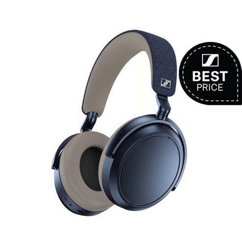 [공식스토어] 젠하이저 MOMENTUM 4 Wireless 데님 (Exclusive) 단독색상 무선헤드폰 블루투스헤드폰, Momentum4