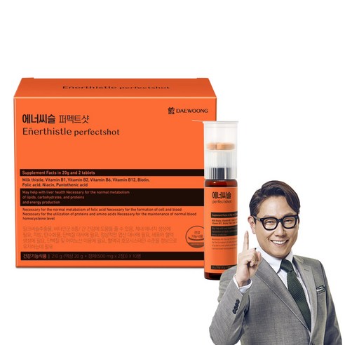 대웅제약 에너씨슬 퍼펙트샷 멀티비타민 12p, 4회분, 3개