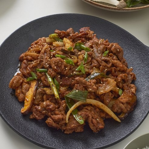 양념 오리불고기 1인분(350g) 2인분(350g x 2팩) 간장주물럭 1인분(300g) 2인분(300g x 2팩) 야채 버섯 쌈채소포함, 간장불고기 1인분 (300g), 2개, 300g