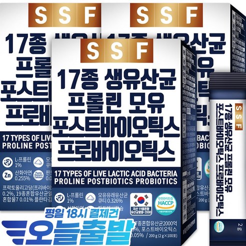 순수식품 프롤린 모유 생유산균 포스트프로바이오틱스, 2g, 300개