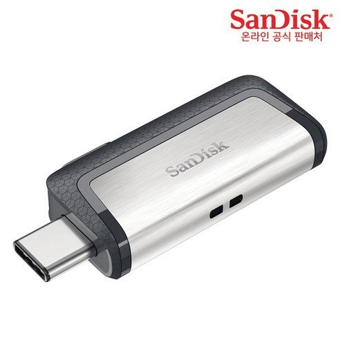 샌디스크 울트라 듀얼 USB 드라이브 TYPE-C SDDDC2, 64GB