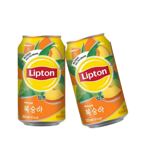 립톤 아이스티 복숭아 355ML 24개