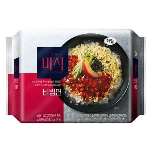 The미식 비빔면 138g, 12개