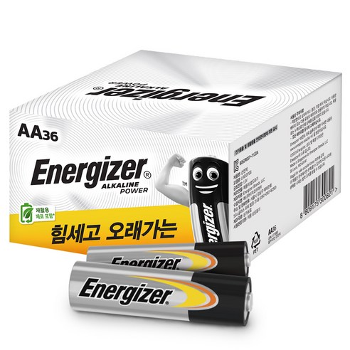 에너자이저 알카라인 건전지 AA 16입, 16개입, 1개