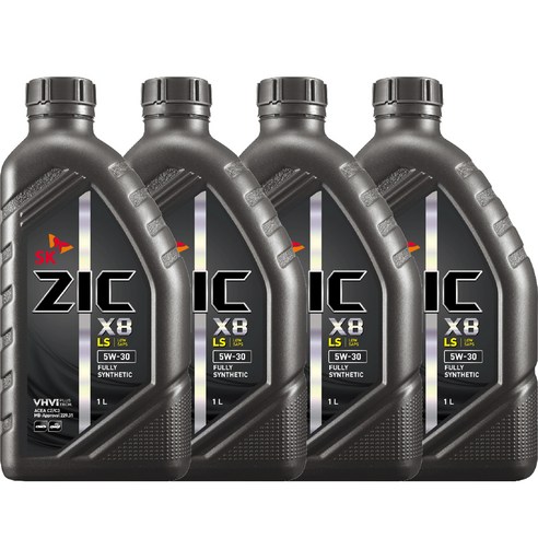 SK엔무브 지크 X8 엔진오일, 1개, 5w30, 1L