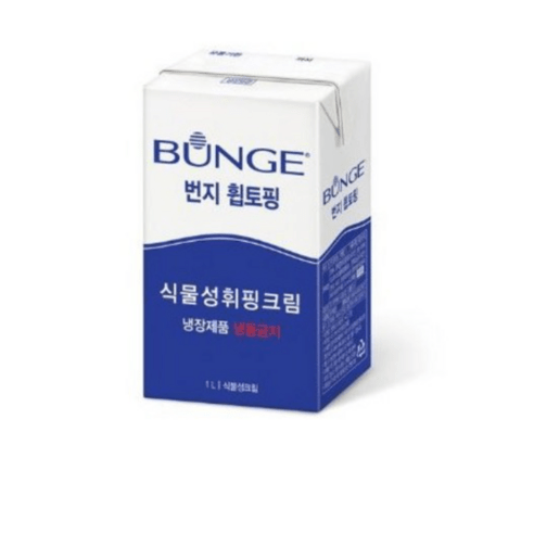 번지 휩 토핑 휘핑크림 1L, 10개