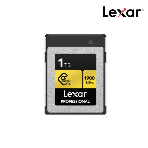 렉사공식판매원 Professional CFexpress Type B GOLD PRO 1TB, 1개