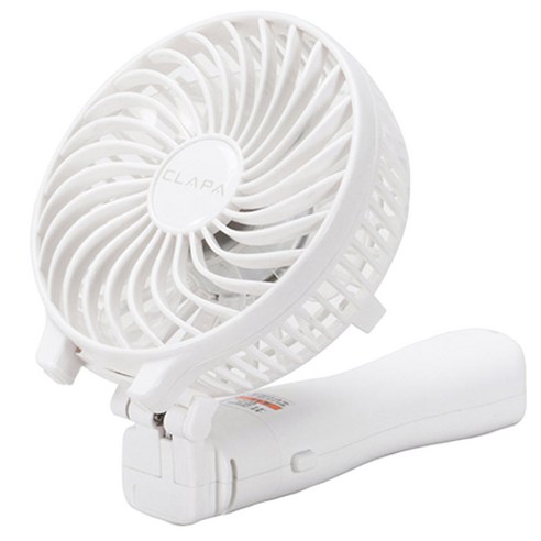 클래파 핸디형 미니 선풍기 BFB-HF2600W, 화이트