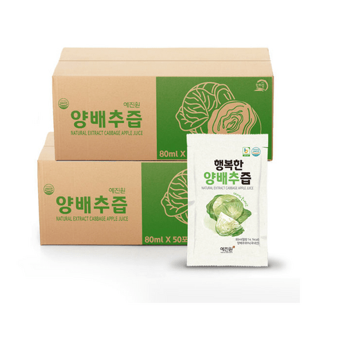 예진원 행복한 양배추즙, 80ml, 700개