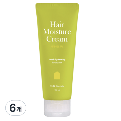 밀크바오밥 헤어 수분크림 150ml 헤어에센스, 2개
