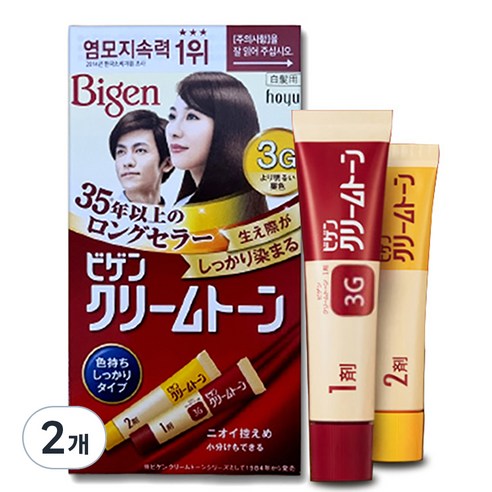 비겐 크림톤 염모제 60g x (1개) 4G 5G 6G 7G 코스트코 염색약 새치, 1개