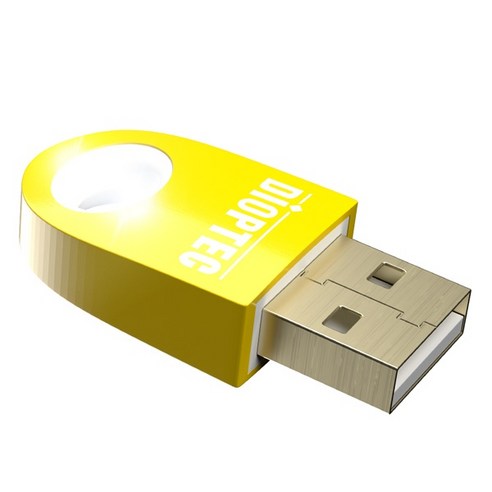 디옵텍 PC 노트북 연결 블루투스5.0 동글이 BTD50, 동글이(레드)
