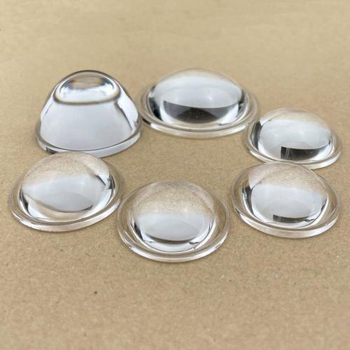 LED 손전등용 광학 유리 플라노 볼록 렌즈 자동차 램프 스포트라이트 15mm 20mm 50 mm, 05 OD22 H6.5mm