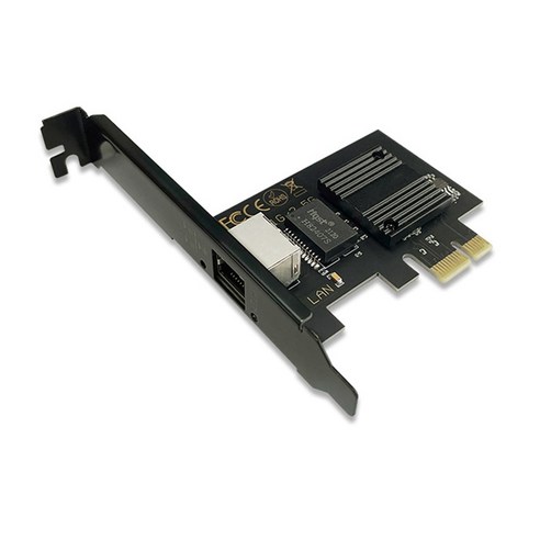 PCIe 기가비트 네트워크 어댑터 2.5G/1G/100Mbps PCI Express I225 기가비트 이더넷 카드 RJ45 LAN 어댑터, 한개옵션0