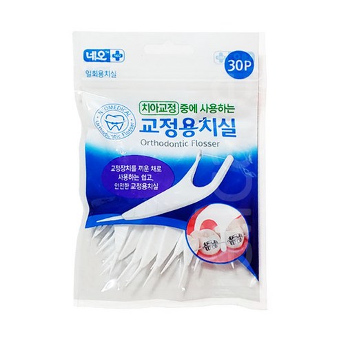 네오 교정용 치실, 30p, 5개