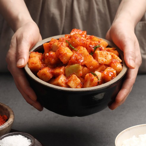 국내산 100% 맛있는 깍두기 김치, 10kg, 1개