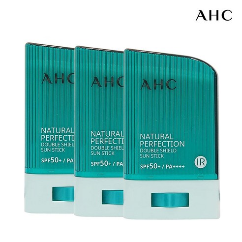 AHC AHC_내추럴 퍼펙션 더블 쉴드 선스틱 14g X3개
