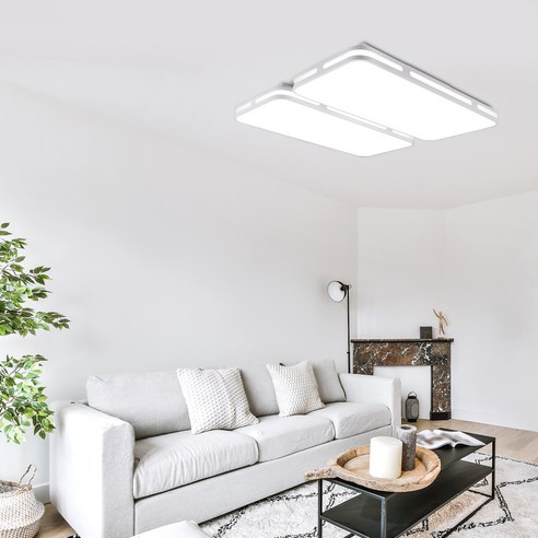 원하 삼성 칩셋 자이 거실등 천장등 조명 LED120W 플리커프리, 화이트(주광)