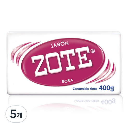 ZOTE 세탁비누 핑크, 400g, 10개